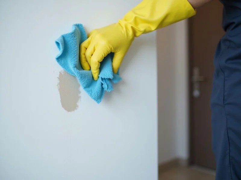 Wall scuff removal